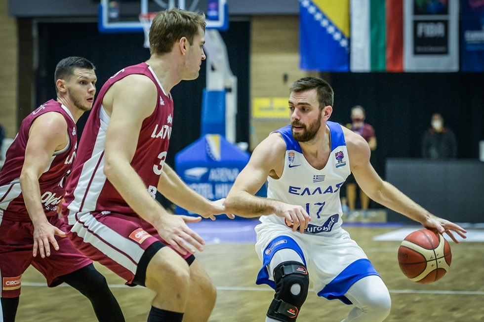 Ελλάδα – Λετονία 66-77 (vid)