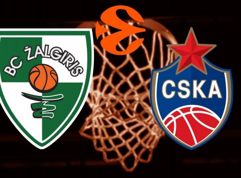 LIVE : Ζαλγκίρις – ΤΣΣΚΑ Μόσχας