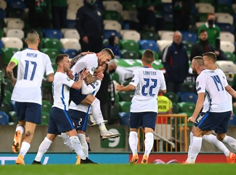 Βόρεια Ιρλανδία – Σλοβακία 1-1 κ.α. 1-2 παρ.