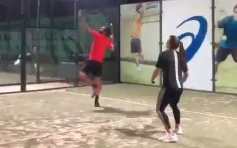 Δίδυμο-«φωτιά» Σάκκαρη – Αγγελίνου στο padel! (vids)