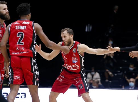 Χίμκι – Αρμάνι Μιλάνο 93-102 : Επιστροφή στις νίκες με 100αρα