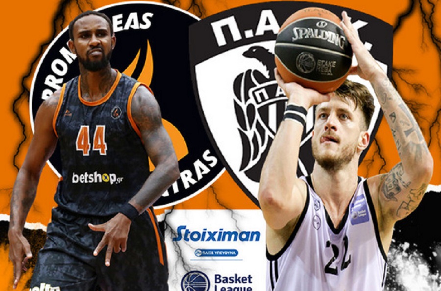 Basket League : Οι αριθμοί του Προμηθέας – ΠΑΟΚ