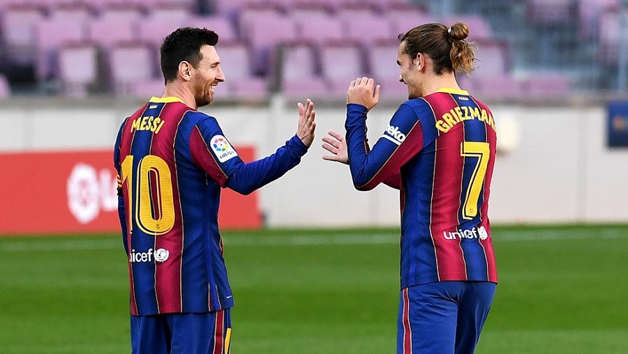 Ο Γκριεζμάν ανέβηκε… και ο Μέσι τον εμπιστεύτηκε (pic)