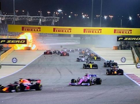 Formula 1 : Σοκαριστικό ατύχημα για Γκροζάν – Από θαύμα βγήκε ζωντανός! (vids)