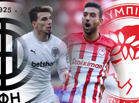 LIVE : ΟΦΗ – Ολυμπιακός 0-2 (Τελικό)