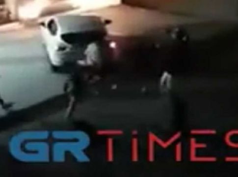 Δείτε βίντεο : Άγρια συμπλοκή οπαδών στη Θεσσαλονίκη