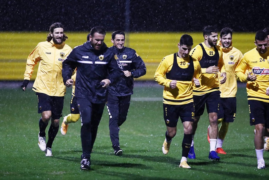 ΑΕΚ : Η πρώτη μέρα του Χιμένεθ στη δουλειά (pics & vid)