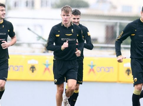 ΑΕΚ : Προπόνηση χωρίς Λιβάγια – Παουλίνιο