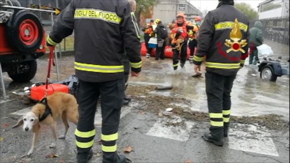 Ιταλία : Σφοδρές βροχοπτώσεις στον ιταλικό Βορρά – Προβλήματα από πλημμύρες