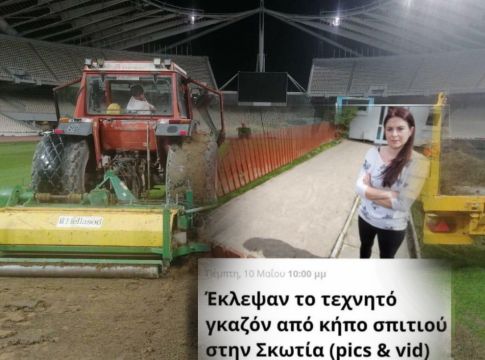 Αποκάλυψη σοκ! Πού βρέθηκε ο «έτοιμος χλοοτάπητας» του ΟΑΚΑ και ποια η σχέση Σκρουτζ – Τίγρη;