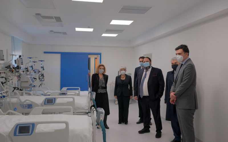 Μαρινάκης για ΜΕΘ: «Πιστεύω πολύ σύντομα να βγούμε όλοι μαζί δυνατοί από αυτή την πανδημία»
