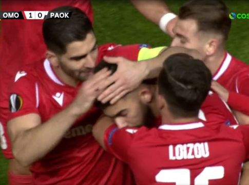 Ομόνοια – ΠΑΟΚ : 1-0 οι Κύπριοι με τον Κακουλή! (vid)