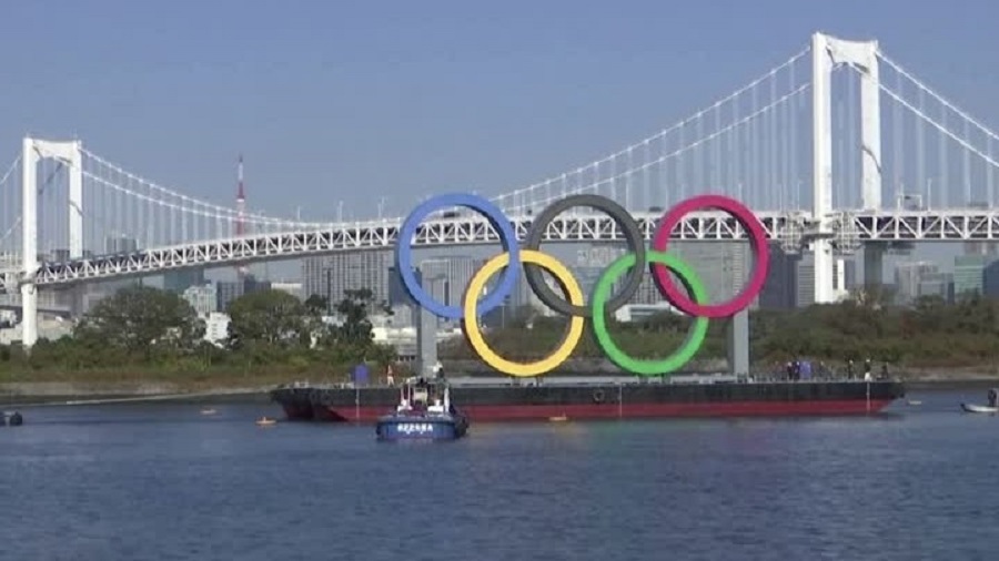Το μνημείο των πέντε Ολυμπιακών κύκλων επέστρεψε στο Τόκιο
