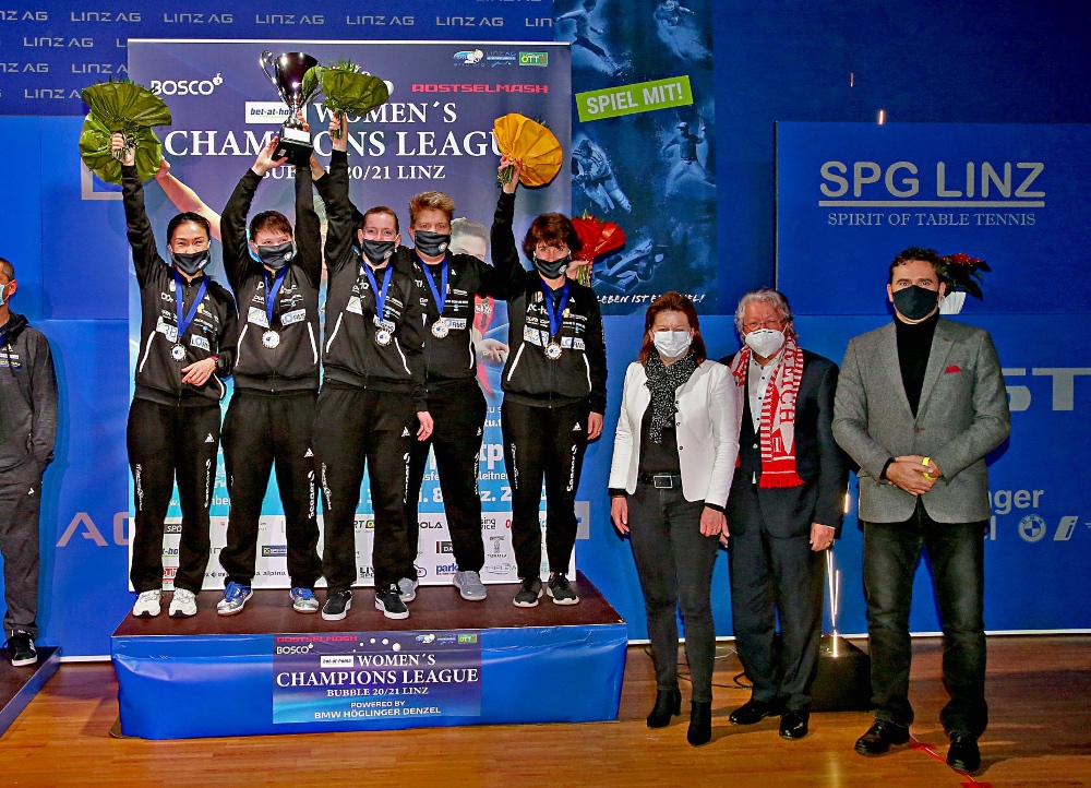 Η TTC Βερολίνου κατέκτησε το Τσάμπιονς Λιγκ επιτραπέζιας αντισφαίρισης γυναικών