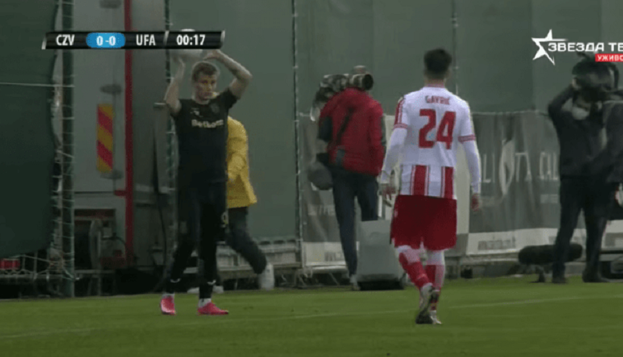 Για γέλια και για κλάματα : Ο… κλεισμένος από την ΑΕΚ Νταντσένκο έπαιξε 90λεπτο σε φιλικό τη Δευτέρα (vid)