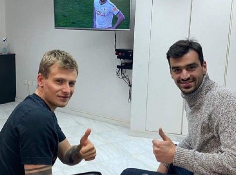 Είδε την ΑΕΚ παρέα με Τσιντώτα ο Νταντσένκο (Pic)