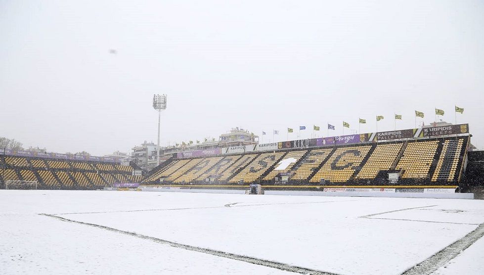 Άρης : Στα λευκά το Κλεάνθης Βικελίδης (pics)