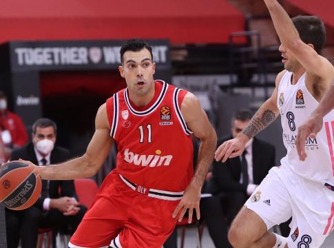 Ολυμπιακός : Το φοβερό με τον Κώστα Σλούκα και τα «σημάδια» με την Μπάγερν