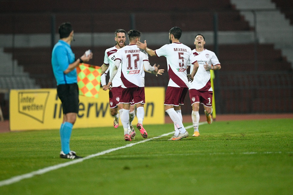 Η… ζωγραφιά του Πινακά για το 1-0 της Λάρισας (vid)