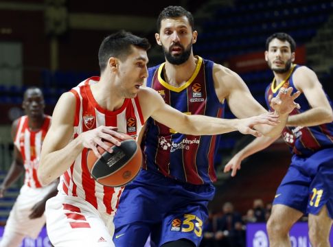 Άνετο διπλό η Μπαρτσελόνα, 72-60 τον Ερυθρό Αστέρα