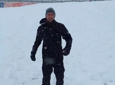 Τζόκοβιτς : Προπόνηση στο χιόνι με «Eye of the tiger»! (vid)