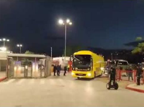 Η άφιξη της ΑΕΚ στο Καραϊσκάκη (vid)