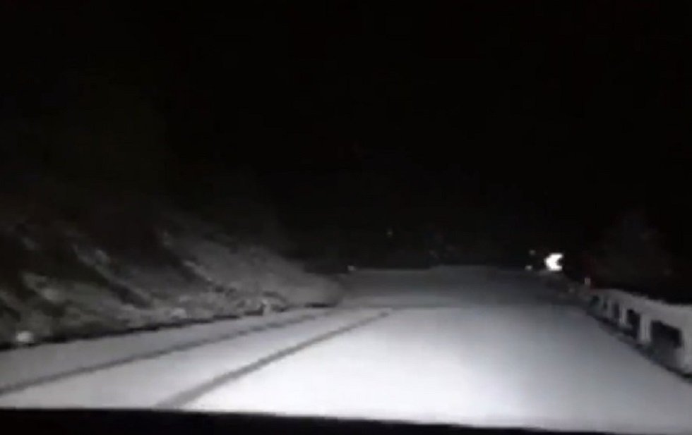 «Λέανδρος» : Επέλαση χιονιά σε Μακεδονία και Θράκη, χαλάζι στις Κυκλάδες
