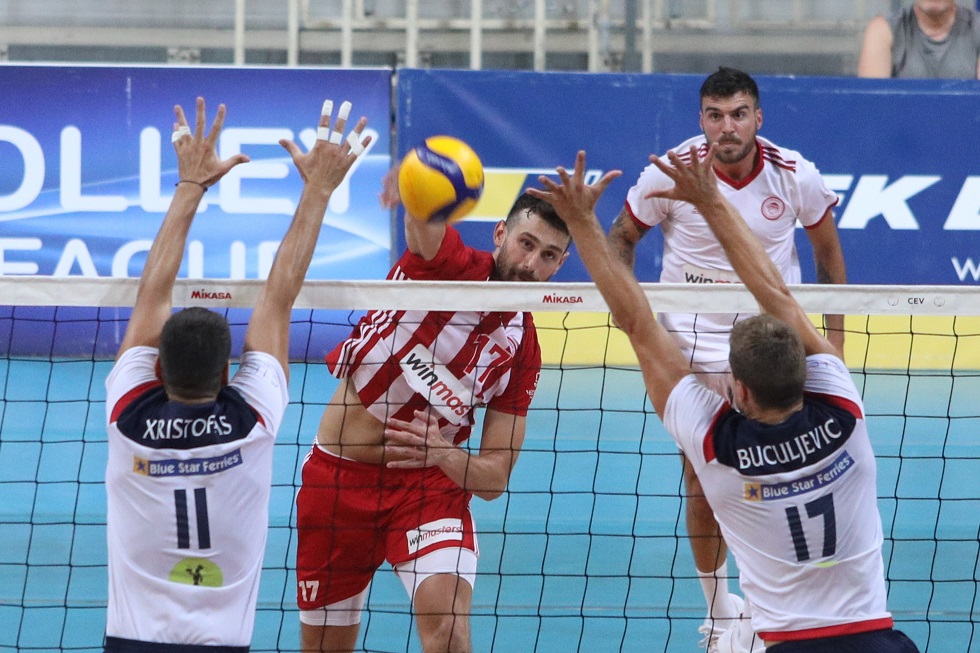 Volleyleague : Αλλαγή ώρας στο Ολυμπιακός – Φοίνικας Σύρου