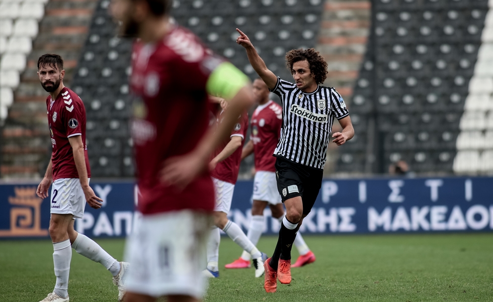 ΠΑΟΚ-Απόλλων: Το 1-0 από τον Ουάρντα (vid)