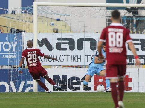 Ατρόμητος-ΑΕΛ: Ο Ακούνια πετυχαίνει το 0-1 (vid)
