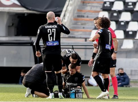 Τζόλης : «Καθαρή» η ακτινογραφία, αύριο η μαγνητική