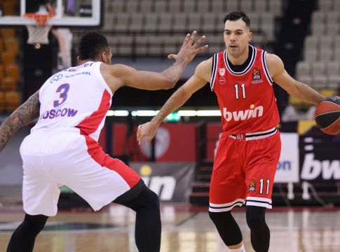 Ολυμπιακός – ΤΣΣΚΑ Μόσχας 74-75: Συγκλόνισε ο Θρύλος αλλά…