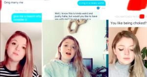 TikToker κάνει μπαλάντες τα πιο αποτυχημένα Tinder φλερτ (vid)