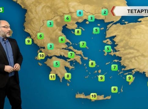 «Ο χιονιάς χτυπά την Αττική μέχρι…» – Ο Σάκης Αρναούτογλου προειδοποιεί (vid)