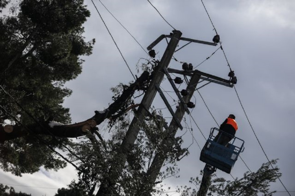 ΔΕΔΔΗΕ : Μέχρι το βράδυ σχεδόν πλήρης αποκατάσταση στην Αττική