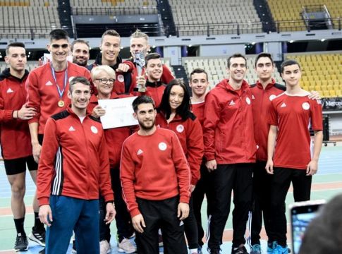 Οι «ερυθρόλευκες» συμμετοχές στο Πανελλήνιο Πρωτάθλημα Κλειστού Στίβου