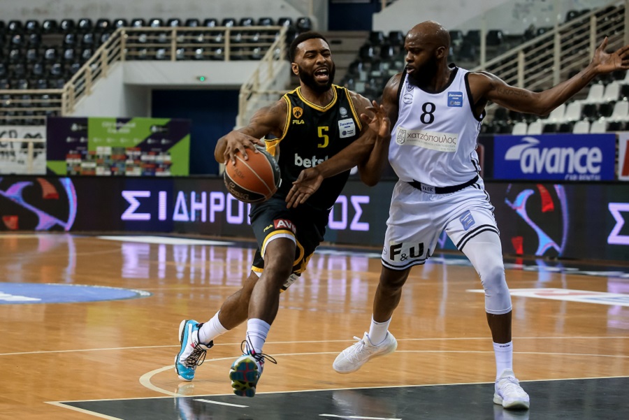 ΠΑΟΚ – ΑΕΚ 85-87 παρ., 74-74 κ.δ.