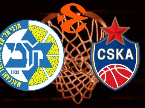 LIVE : Μακάμπι Τελ Αβίβ – ΤΣΣΚΑ Μόσχας