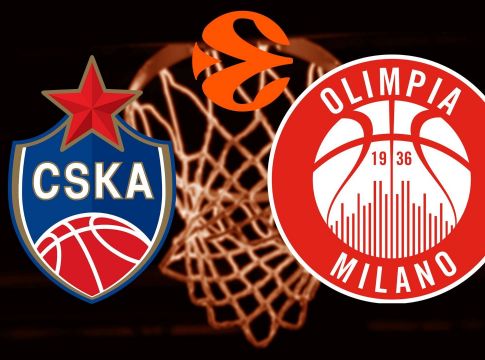LIVE : ΤΣΣΚΑ Μόσχας – Αρμάνι Μιλάνο