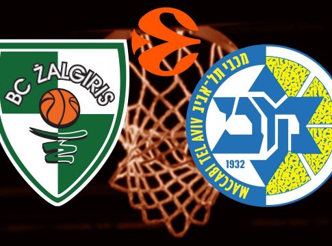 LIVE : Ζαλγκίρις – Μακάμπι Τελ Αβίβ