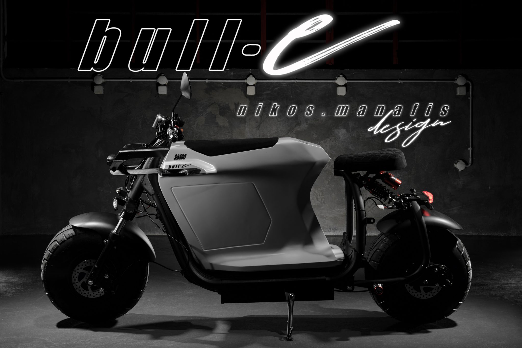 Bull-e custom electric scooter