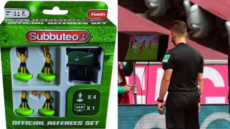 VAR και στο… Subbuteo (pic)