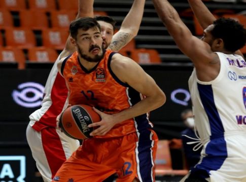 Πολυτιμότερος παίκτης της EuroLeague για τον Φεβρουάριο ο Κάλινιτς