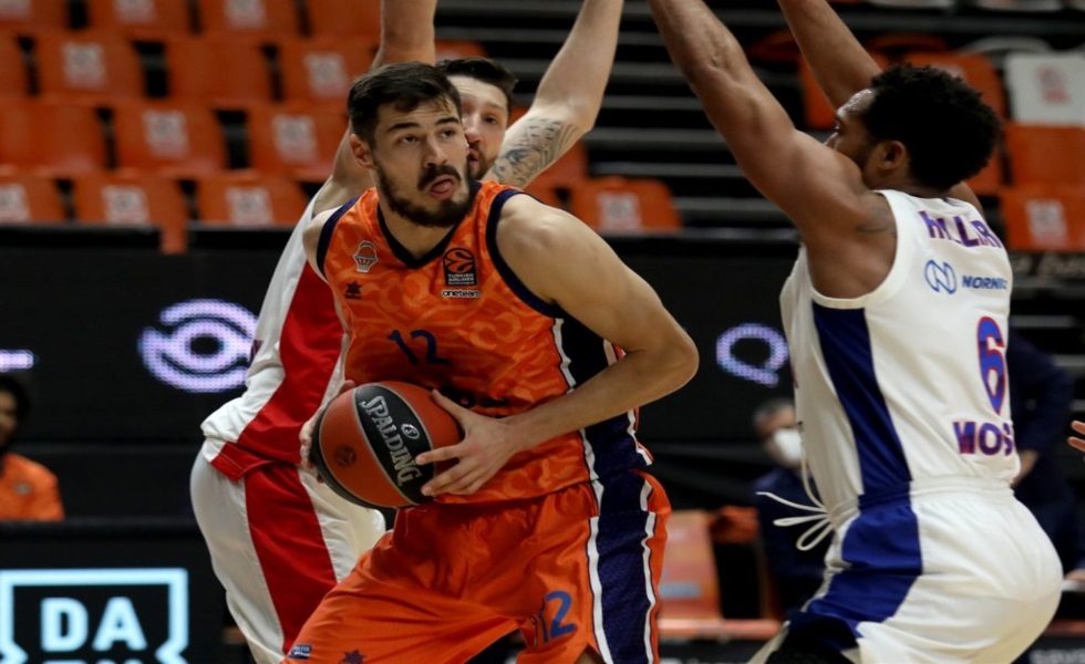 Πολυτιμότερος παίκτης της EuroLeague για τον Φεβρουάριο ο Κάλινιτς