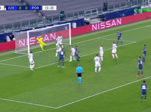 Γιουβέντους – Πόρτο : Μεγάλη διπλή ευκαιρία και δοκάρι με Ταρέμι για τους «Δράκους» (vid)