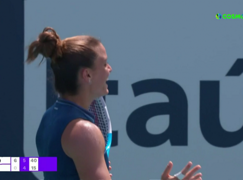 Ο νικητήριος πόντος της Σάκκαρη κόντρα στην Οσάκα (Vid)