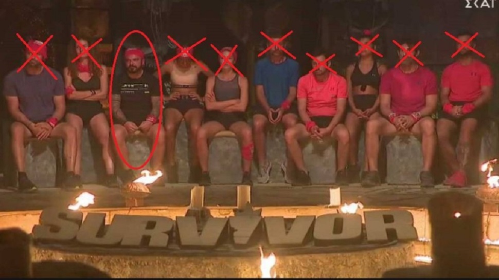 Survivor 4: Ο τελευταίος επιζών! Ο Τριαντάφυλλος είναι ο μοναδικός παίκτης που παρέμεινε από την ομάδα των Διασήμων! (vid)