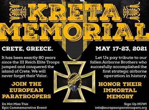 Ακραία πρόκληση : «Ευρωπαίοι αλεξιπτωτιστές» τιμούν τους ναζί που έκαψαν την Κρήτη