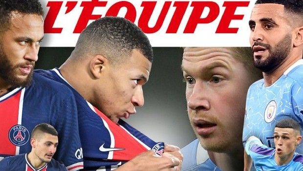 «Για τα μάτια σας μόνο»: Το εντυπωσιακό πρωτοσέλιδο της Equipe για τον ημιτελικό (pic)