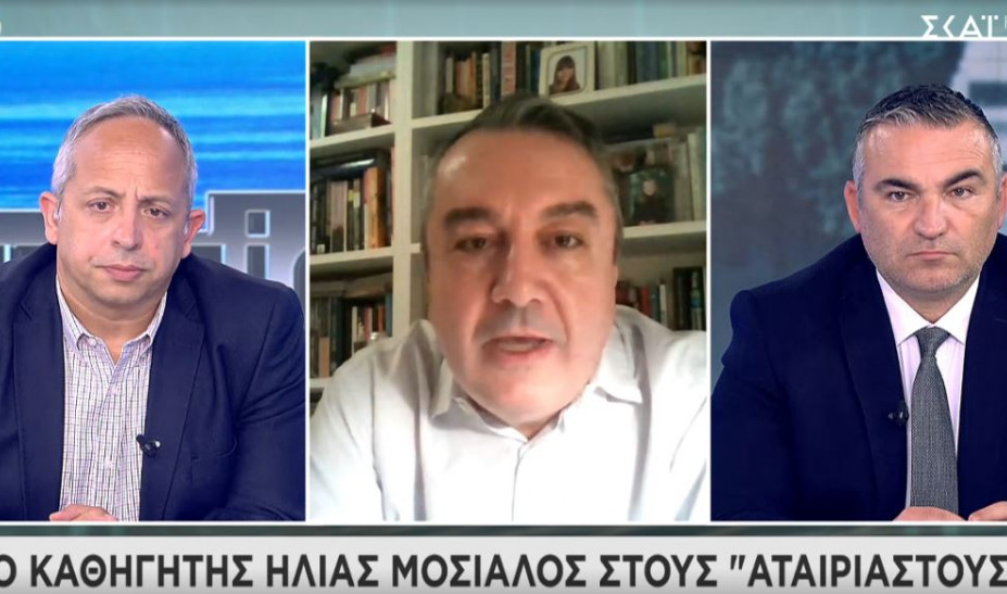Μόσιαλος : «Θα ζούμε για πολλές δεκαετίες με τον κορωνοϊό -Πιθανόν εμβολιασμός κάθε χρόνο» (vid)